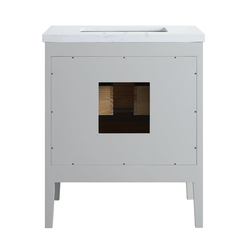 Andrea 30" Undermount Single Sink Vanity