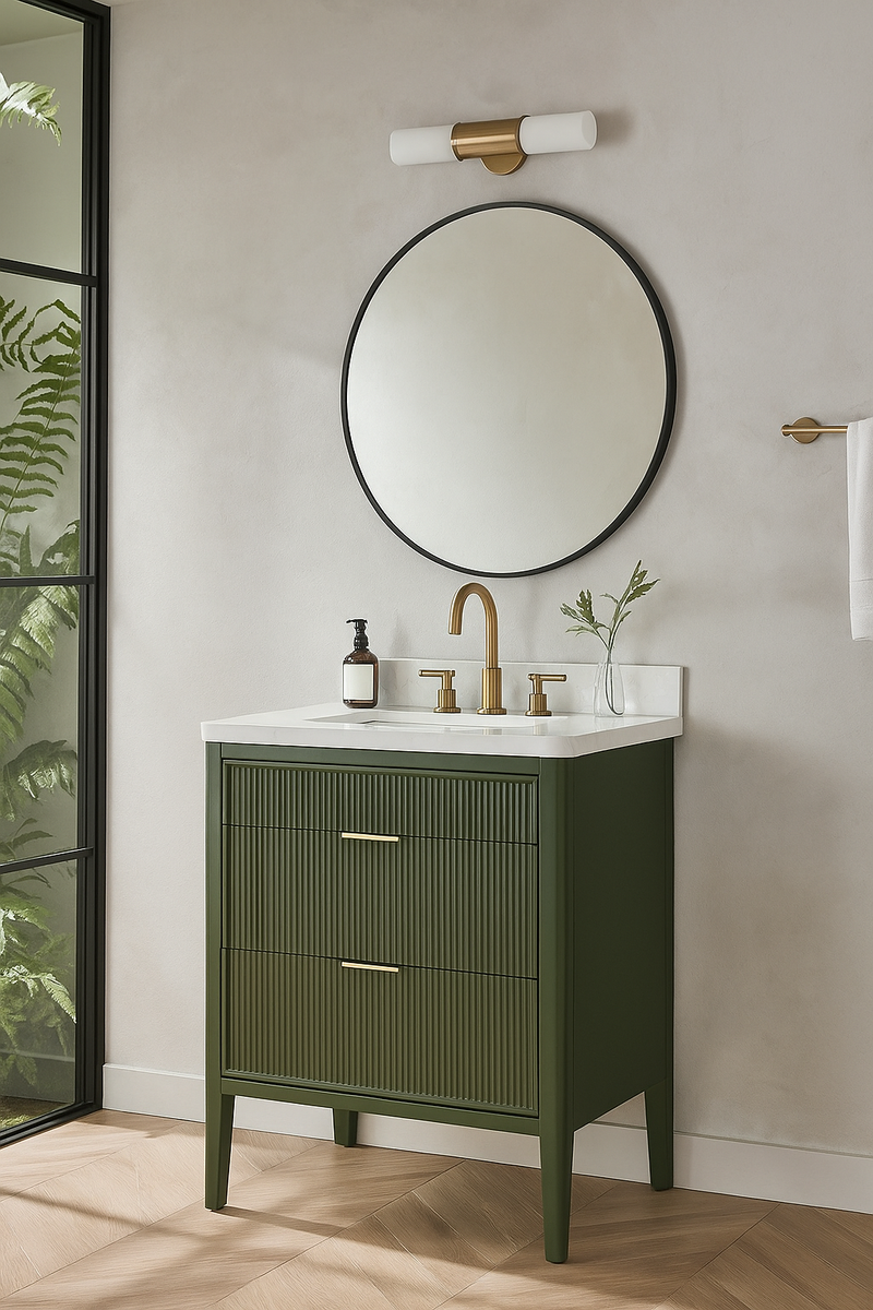 Andrea 30" Undermount Single Sink Vanity