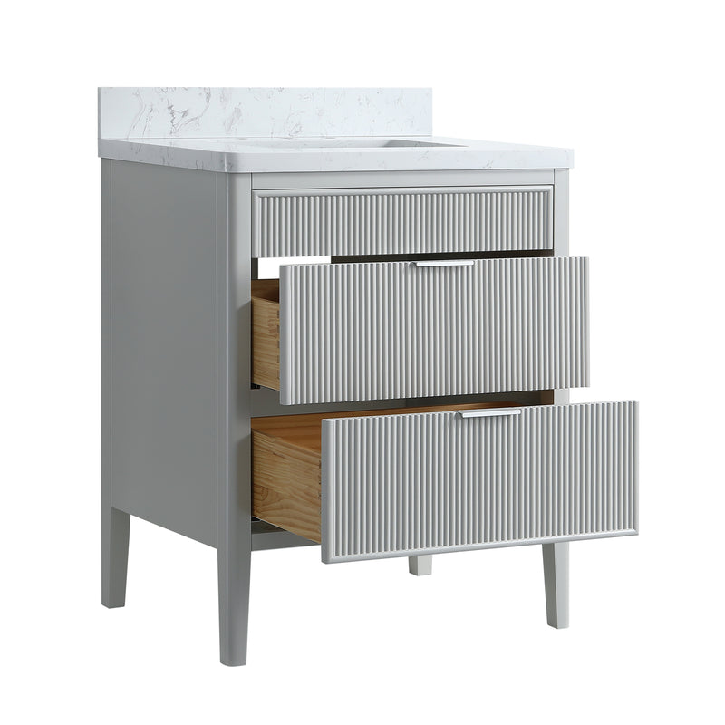 Andrea 30" Undermount Single Sink Vanity